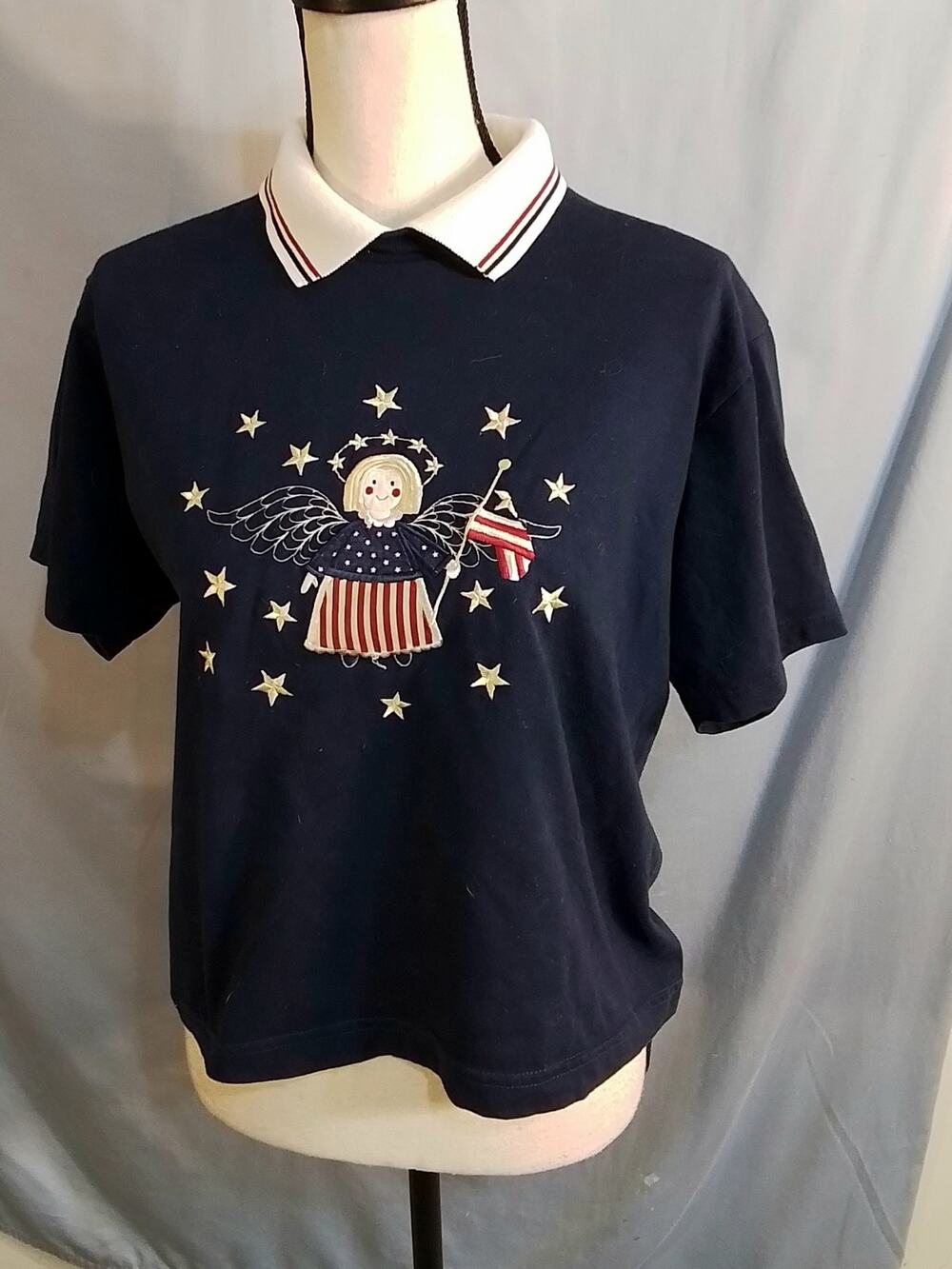Morning Sun patriotic tee shirt